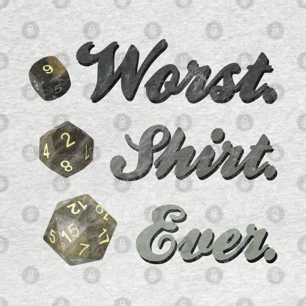 WORST SHIRT EVER by karutees